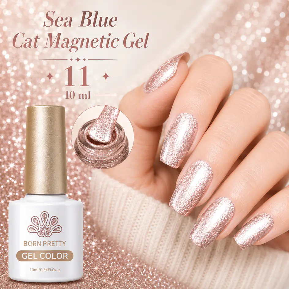Born Pretty Cat Magnetic gél lakk 10 ml - MY323/SB11