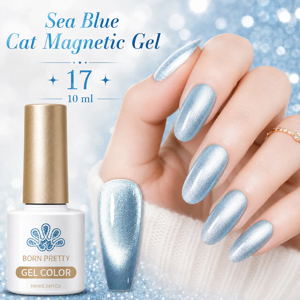 Born Pretty Cat Magnetic gél lakk 10 ml - MY329/SB17