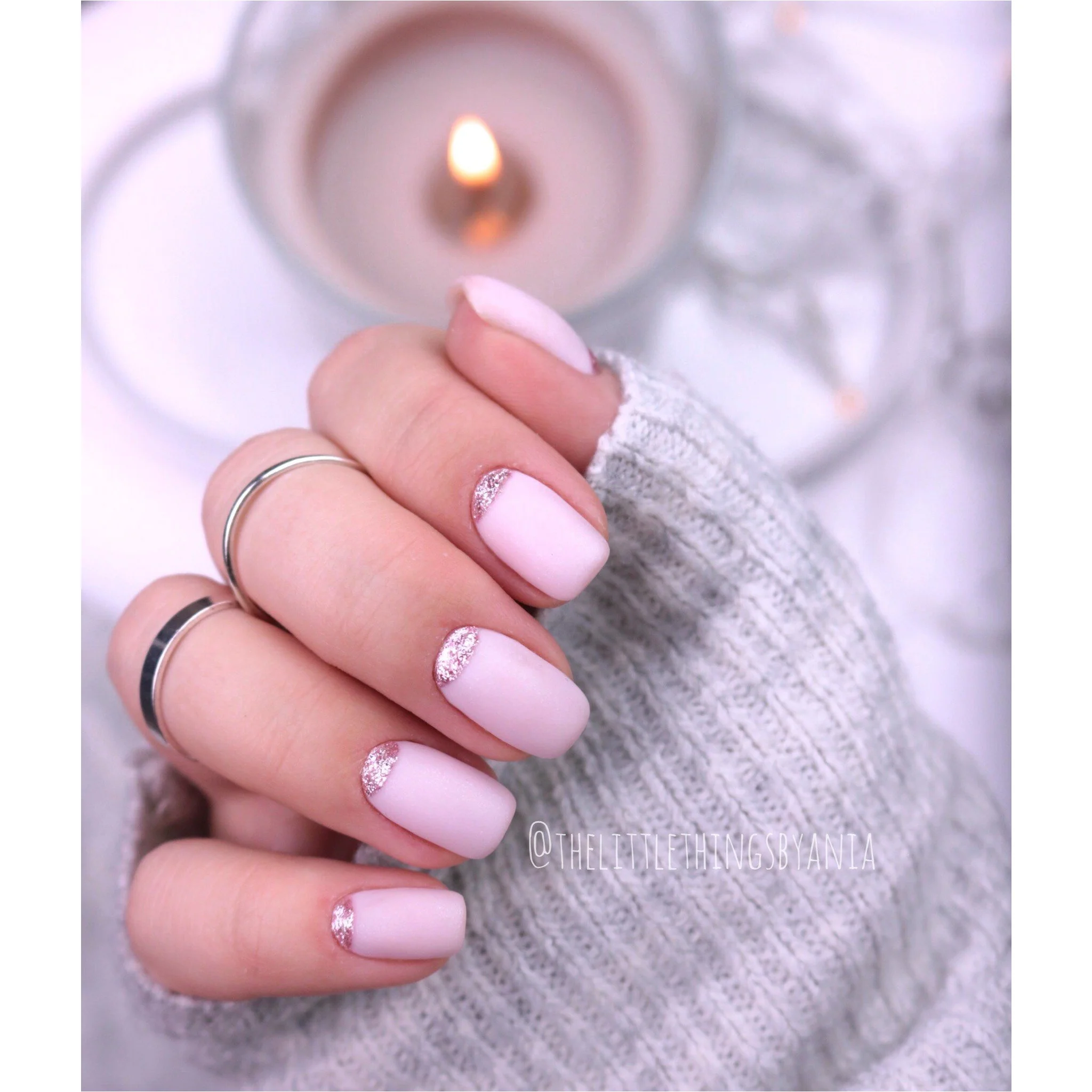 SEMILAC Extend 5in1 - 7 ml - No. 806 Glitter Delicate Pink
