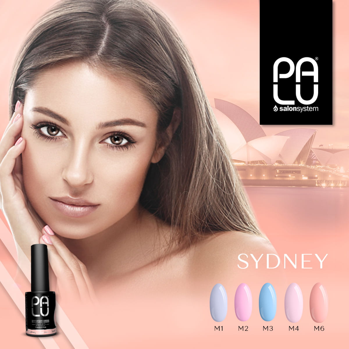 PALU UV/LED gél lakk 11g - Sydney M3
