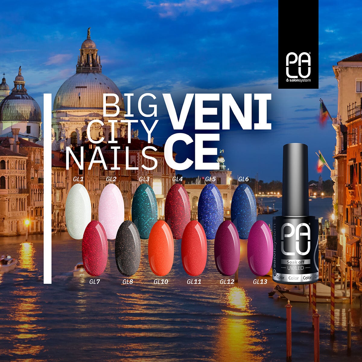 PALU UV/LED gél lakk 11g - Venice GL3