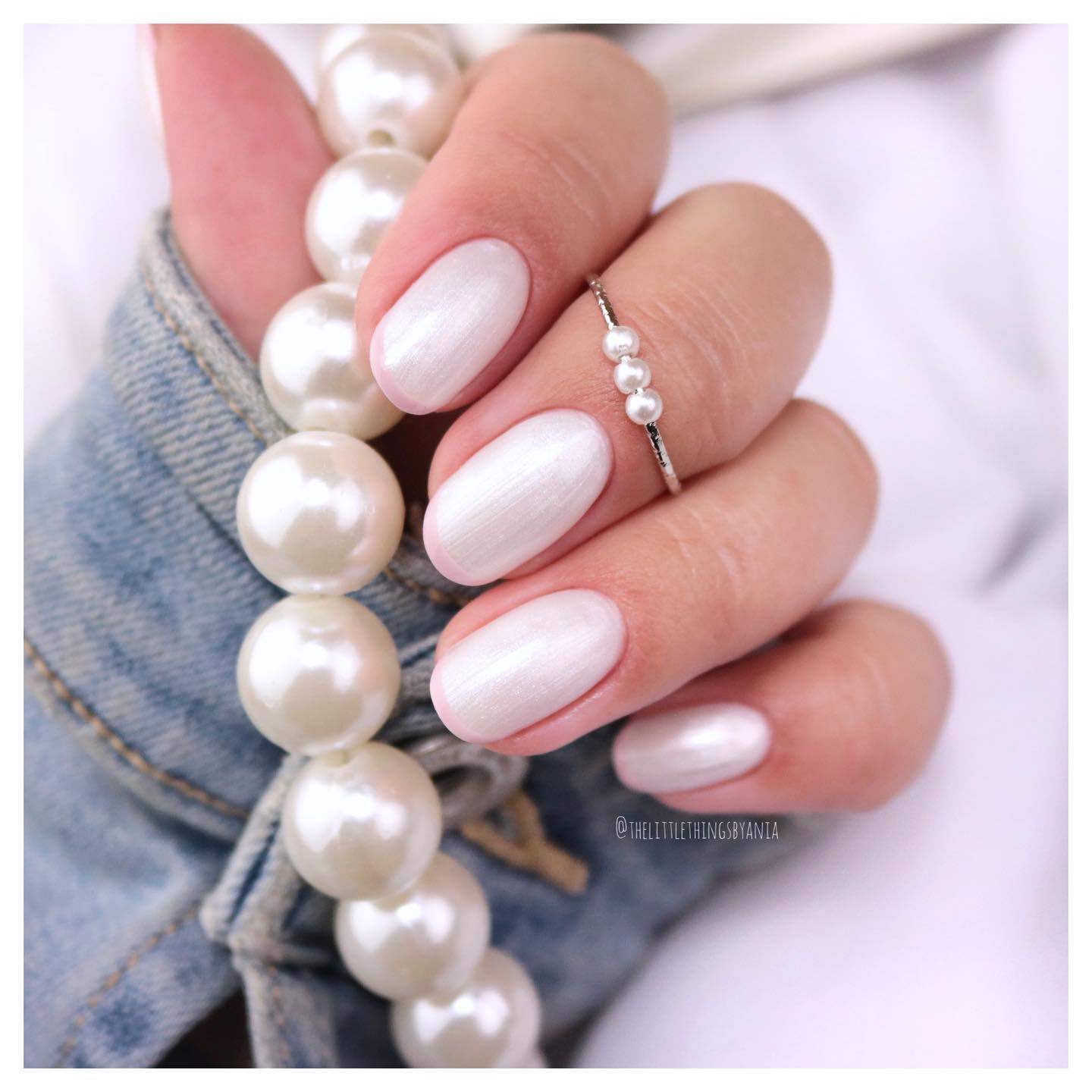SEMILAC UV/LED Gél Lakk 7ml - 237 - HEMA FREE - White Pearl