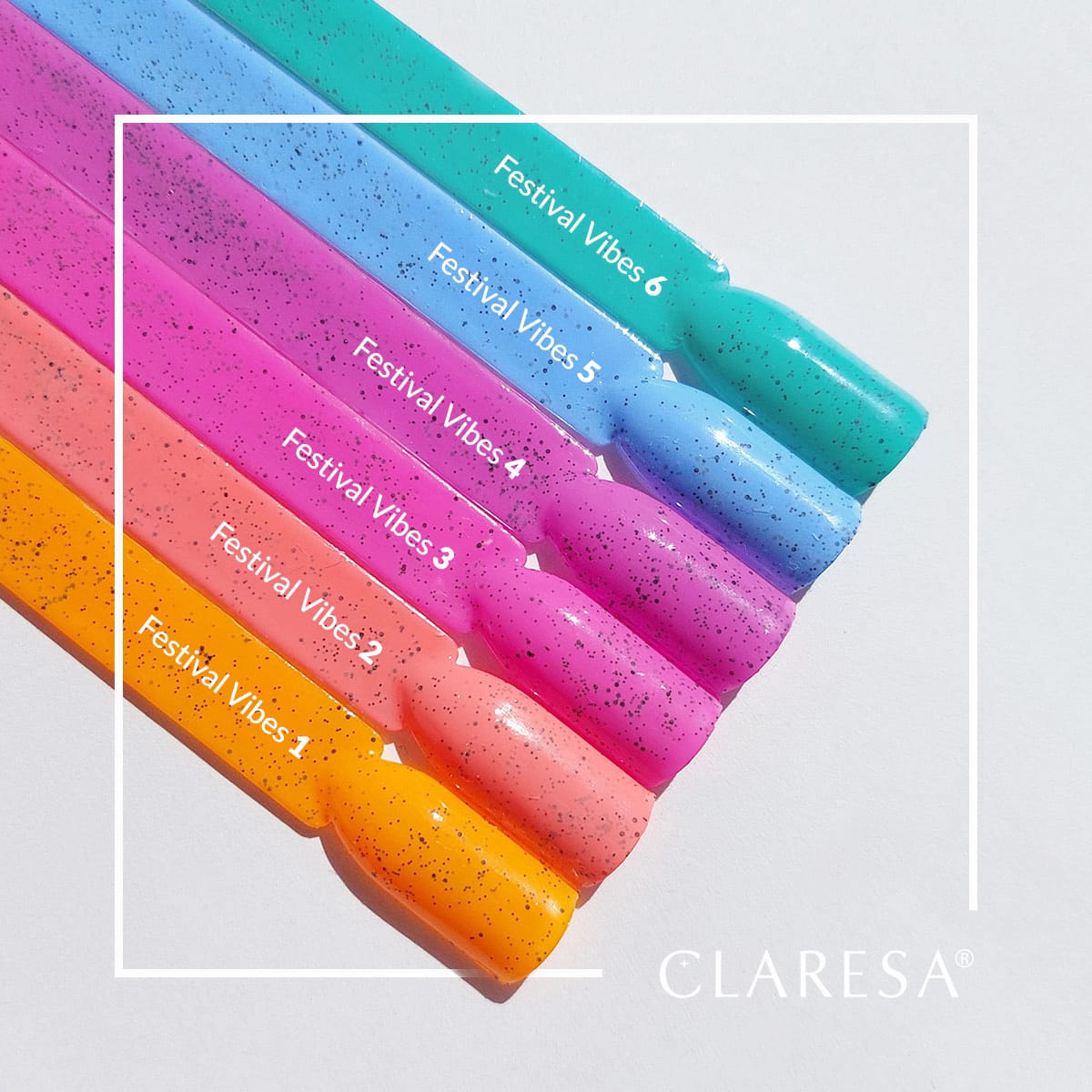 CLARESA UV/LED gél lakk 5g - Festival Vibes 3