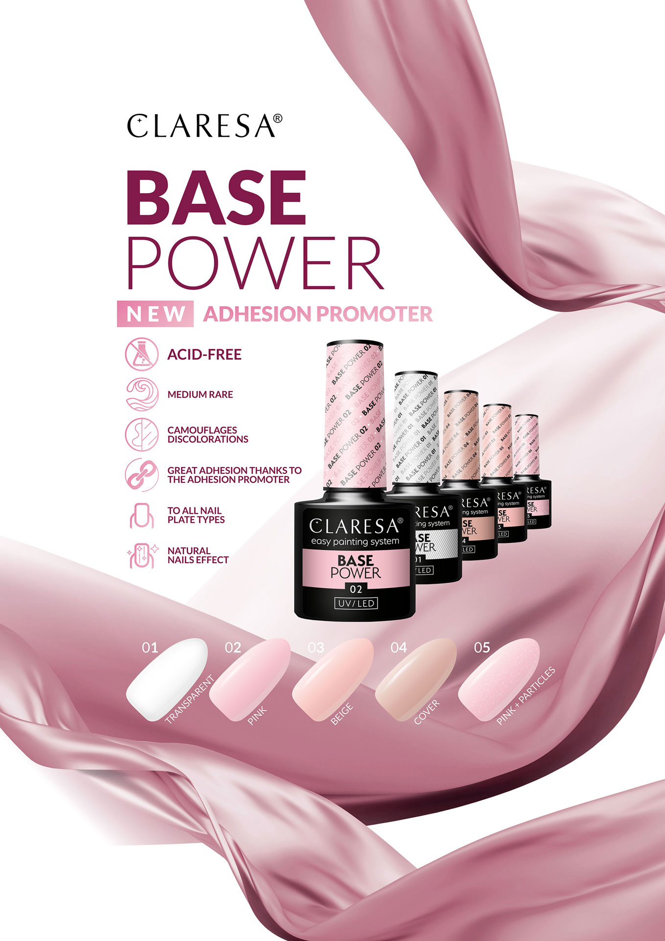 CLARESA UV/LED Base Power 02 - 5g