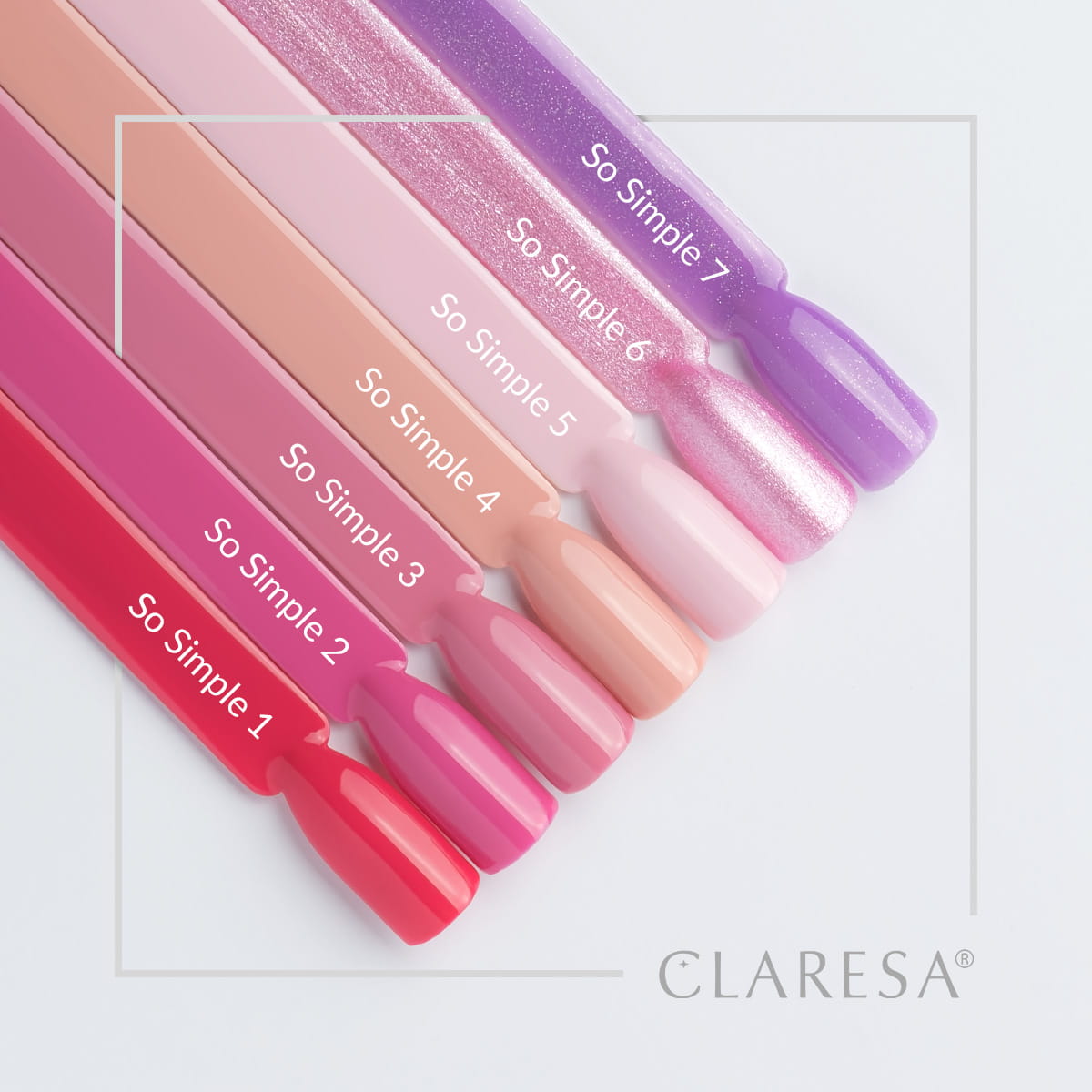 CLARESA UV/LED gél lakk 5g - So Simple 2