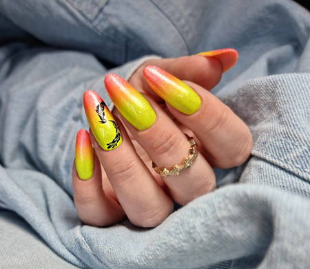 MAKEAR Glitter Neon Gel Polish 8ml No.NG02 Ibiza Neoshine