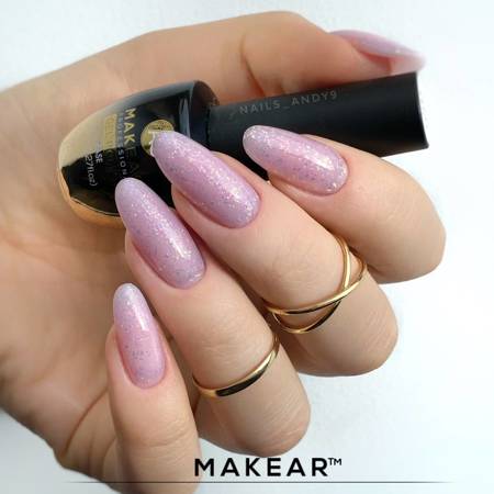 MAKEAR Sparkling Rubber Base 8ml- Perseus SRB05