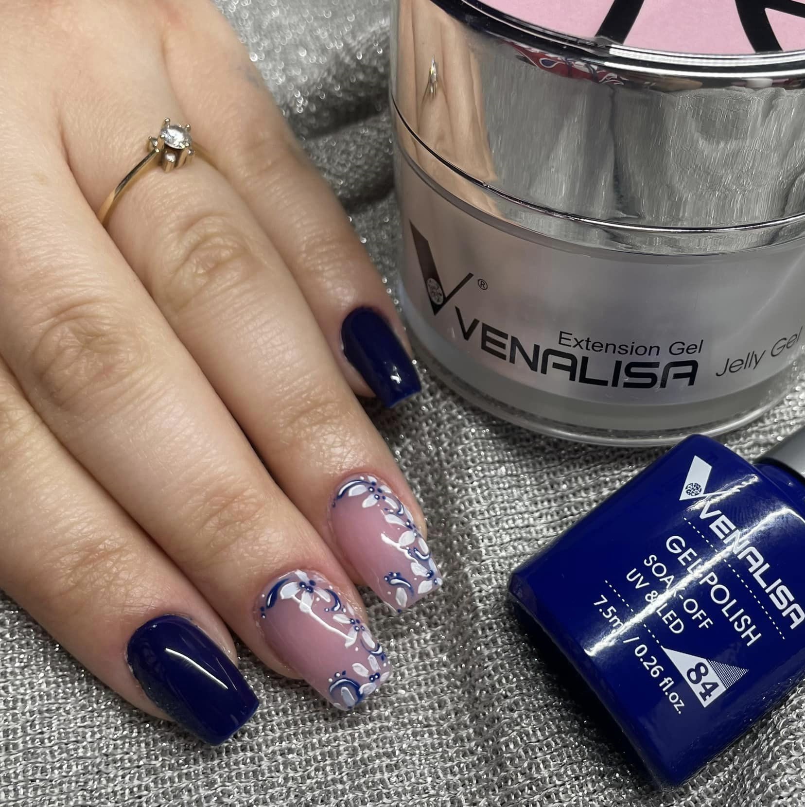 Venalisa Jelly Gel - új formula - 15 ml építőzselé - A06S Baby Pink