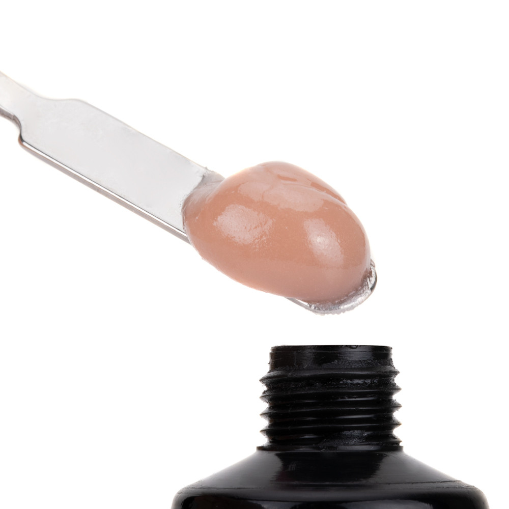 MollyLac Hema és Di-Hema FREE UV/LED Poly gél - 50ml - No.23 Light Brown
