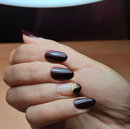 SEMILAC UV/LED Gél Lakk 7ml - 099 - Dark Purple Wine