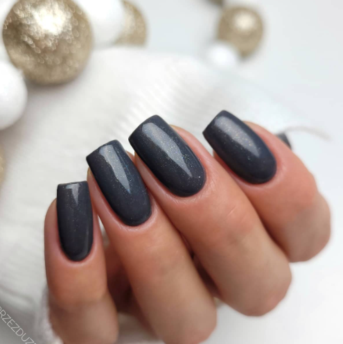 SEMILAC UV/LED Gél Lakk 7ml - 325 - Frosty Carbon Shimmer