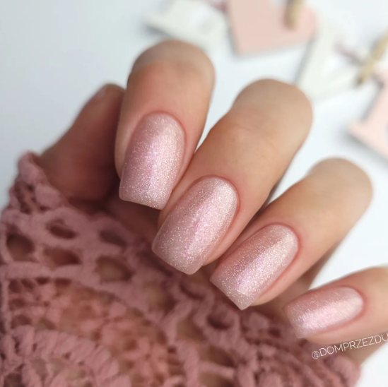 SEMILAC UV/LED Gél Lakk 7ml - 390 - HEMA FREE - Spark of Bare Love