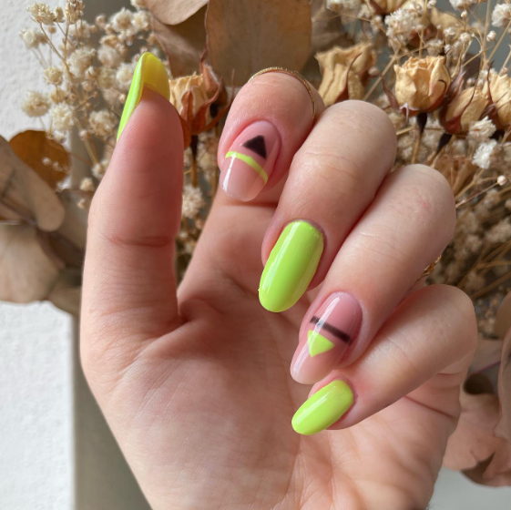 SEMILAC UV/LED Gél Lakk 7ml - 564 - Neon Lime