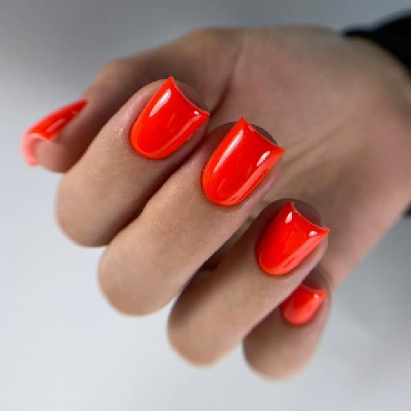 SEMILAC UV/LED Gél Lakk 7ml - 567 - Neon Red Orange