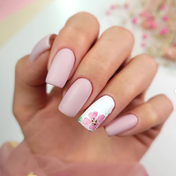 SEMILAC UV/LED Gél Lakk 7ml - 587 - HEMA FREE - Tea Rose