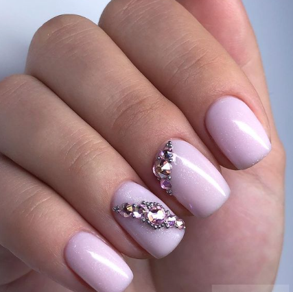 SEMILAC Vitamin Extend 5in1 - 7 ml - No. 806 Glitter Delicate Pink