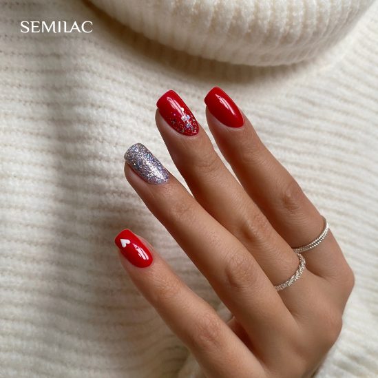 SEMILAC UV/LED Gél Lakk 7ml - 231 - Girl on Fire