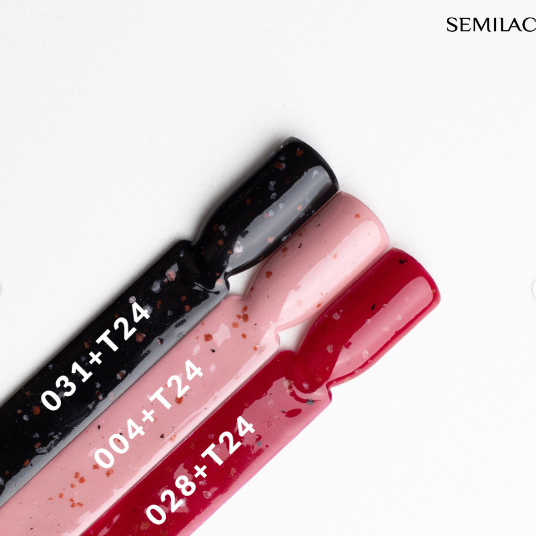 SEMILAC TOP - HEMA FREE - fixálásmentes Terrazzo No.T24 7ML