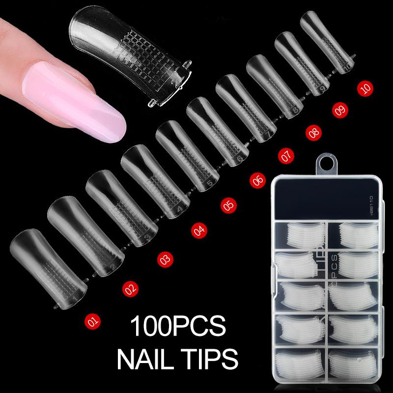 Poly Gél Tip szett - 100 darabos