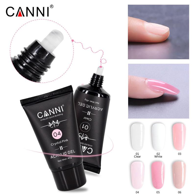 CANNI Poly Gél - Új formula - 45g - No.02 White