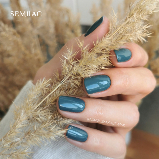 SEMILAC UV/LED Gél Lakk 7ml - 422 - HEMA FREE - Deep Forest Green