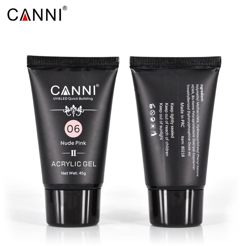 CANNI Poly Gél - Új formula - 45g - No.04 Crystal Pink