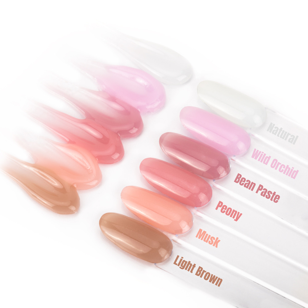 MollyLac Hema és Di-Hema FREE UV/LED Poly gél - 30ml - No.23 Light Brown 