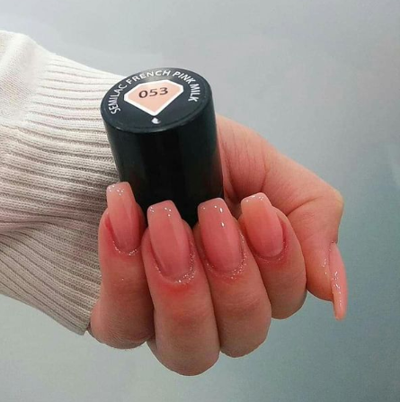 SEMILAC UV/LED Gél Lakk 7ml - 053 - French Pink Milk