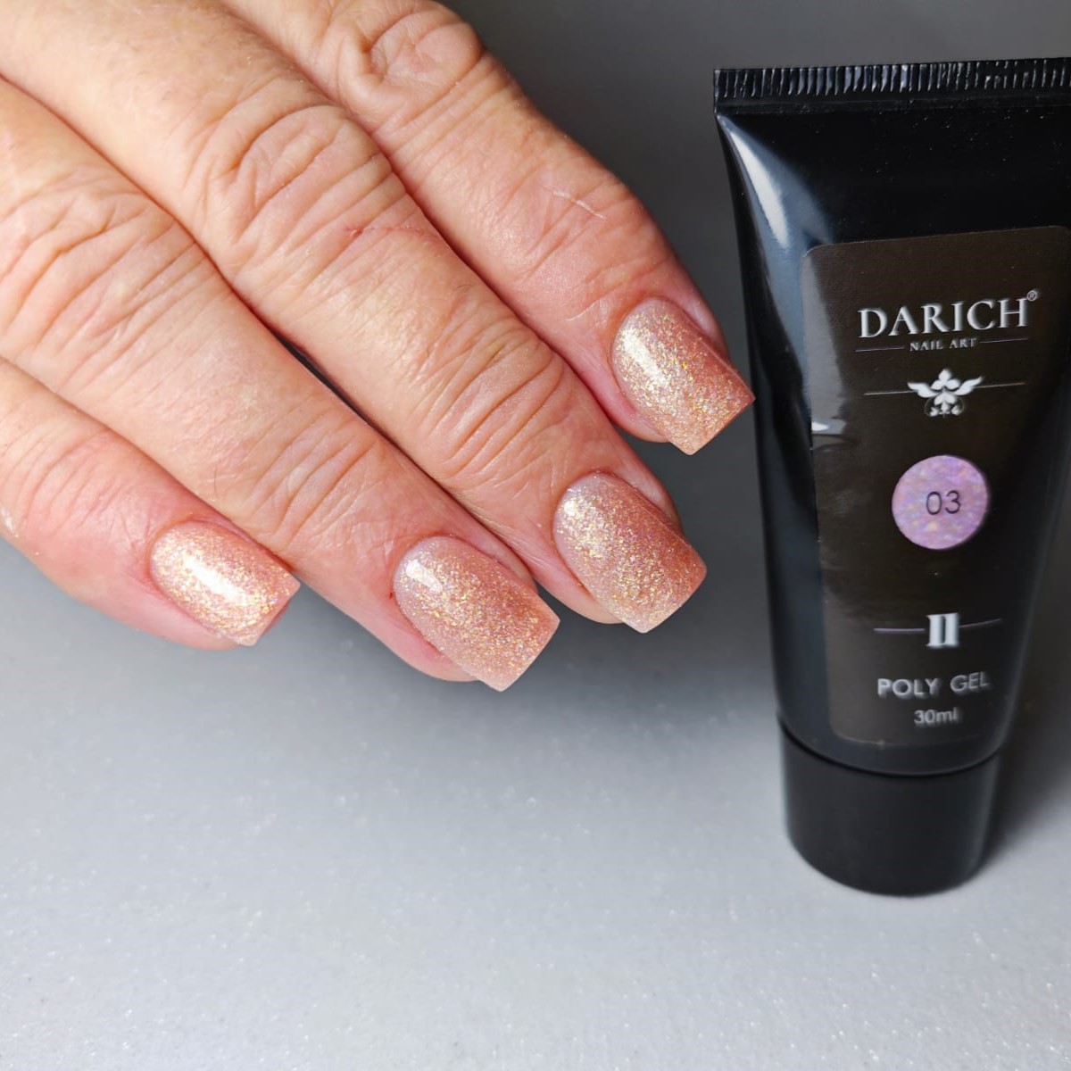 DARICH Poly Gel 30ml - No.03 Shiny Bronzed