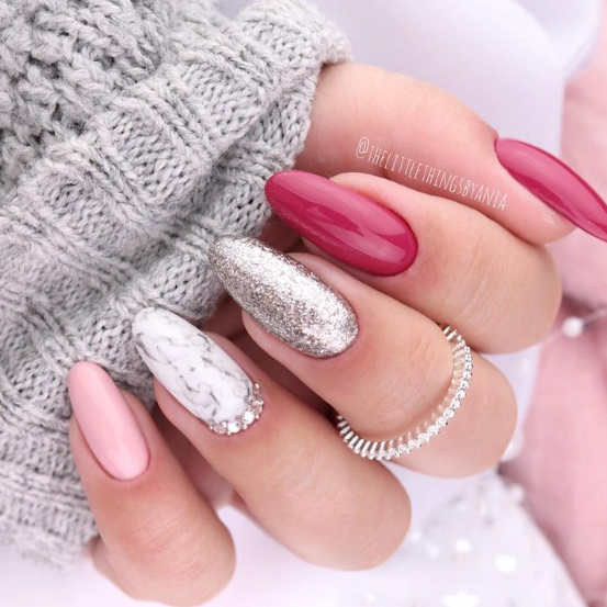SEMILAC UV/LED Gél Lakk 7ml - 066 - Glossy Cranberry