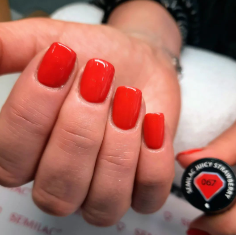 SEMILAC UV/LED Gél Lakk 7ml - 067 - Juicy Strawberry