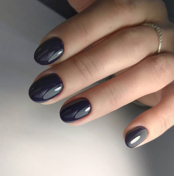 SEMILAC UV/LED Gél Lakk 7ml - 089 - Black Plum