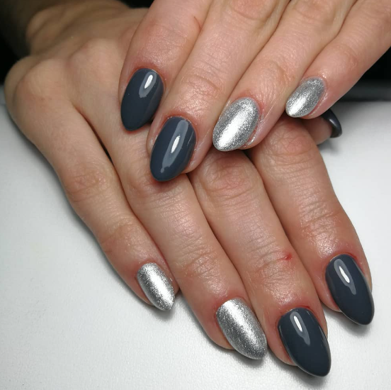 SEMILAC UV/LED Gél Lakk 7ml - 093 - Silver Dust