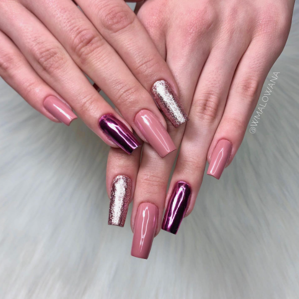 SEMILAC UV/LED Gél Lakk 7ml - 097 - Indian Roses