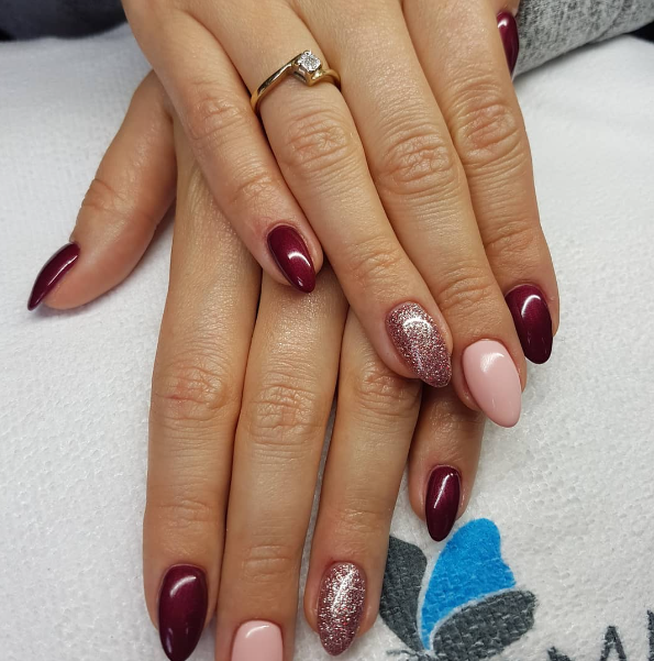 SEMILAC UV/LED Gél Lakk 7ml - 098 - Elegant Cherry