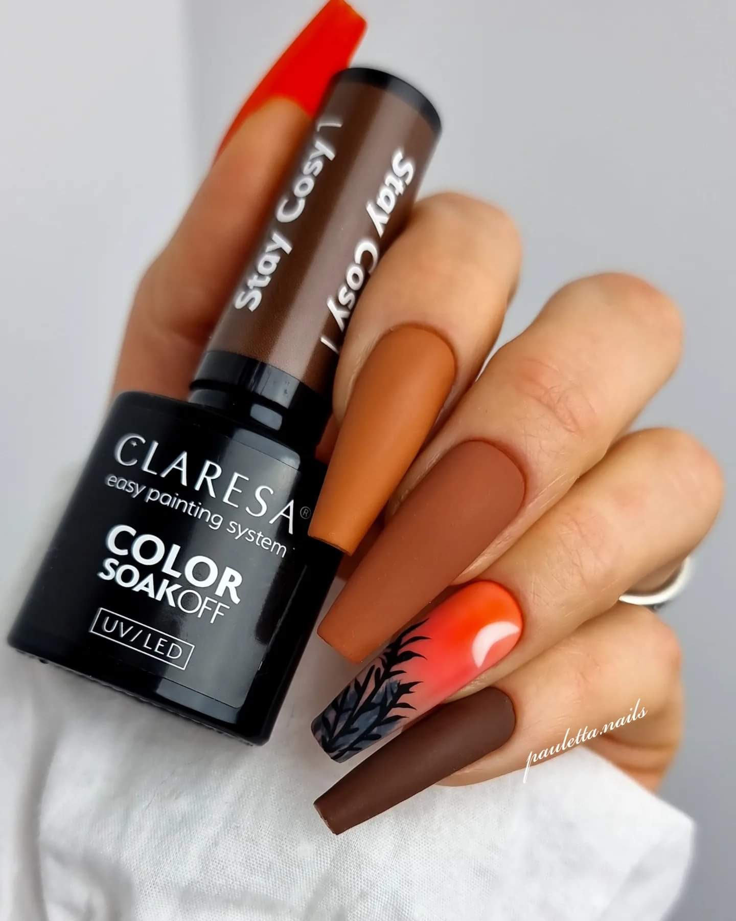 CLARESA UV/LED gél lakk 5g - Stay Cosy 1