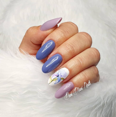 SEMILAC UV/LED Gél Lakk 7ml - 104 - Violet Gray