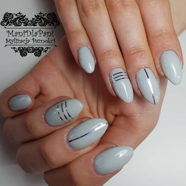 SEMILAC UV/LED Gél Lakk 7ml - 105 - Stylish Gray