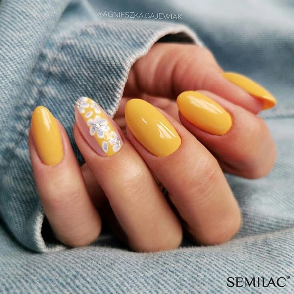 SEMILAC UV/LED Gél Lakk 7ml - 186 - Kaymak Sweet