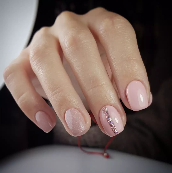 SEMILAC UV/LED Gél Lakk 7ml - 198 - Business Line Powder Pink