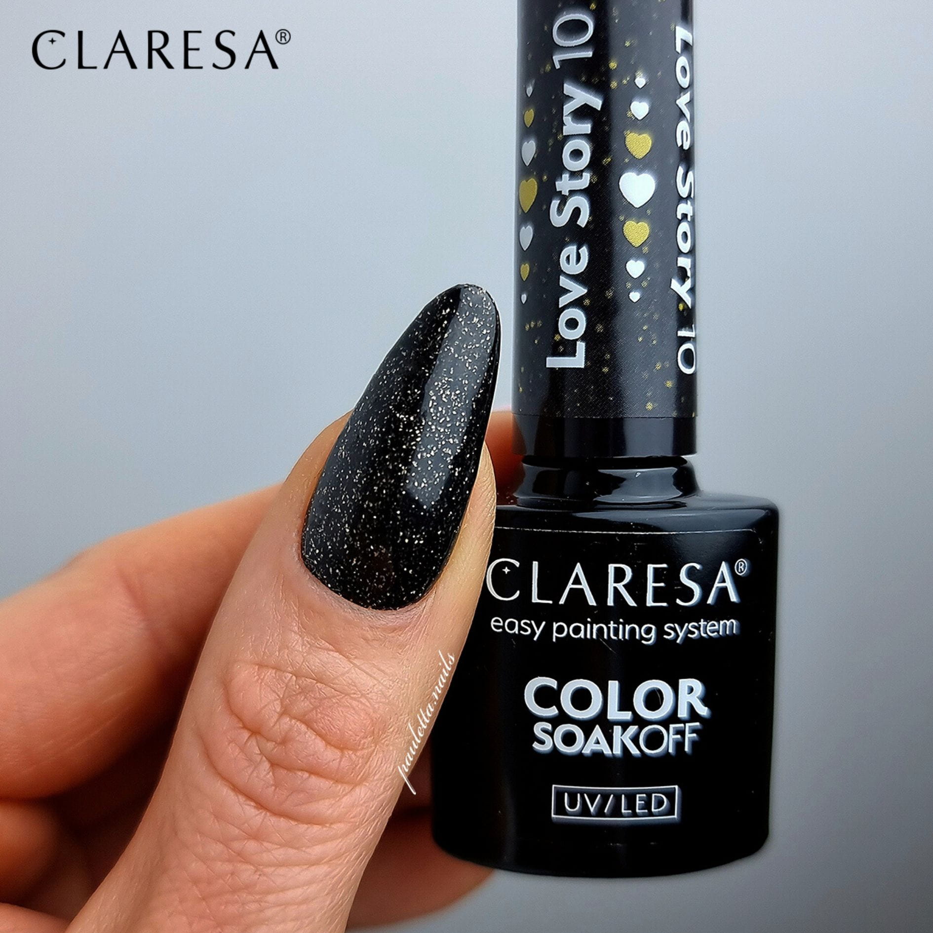 CLARESA UV/LED gél lakk 5g - LOVE STORY 10
