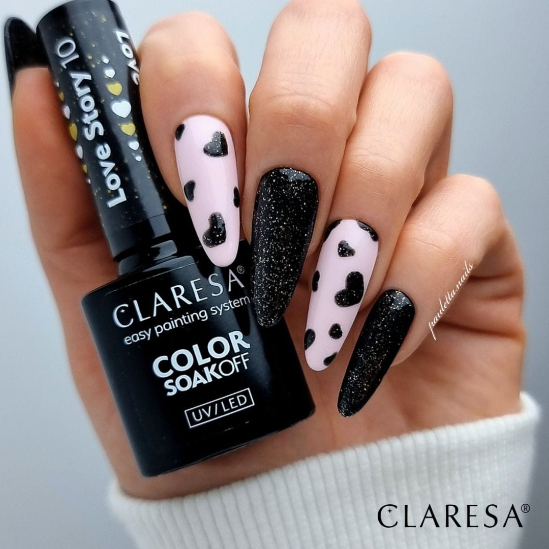 CLARESA UV/LED gél lakk 5g - LOVE STORY 10