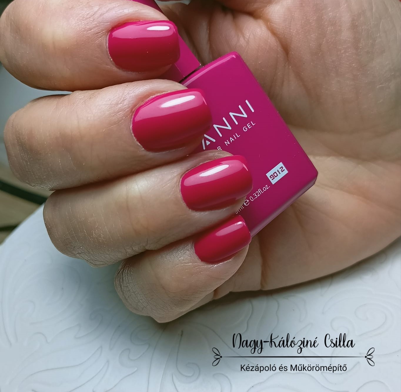 CANNI HEMA FREE UV/LED gél lakk 9ml No.9012