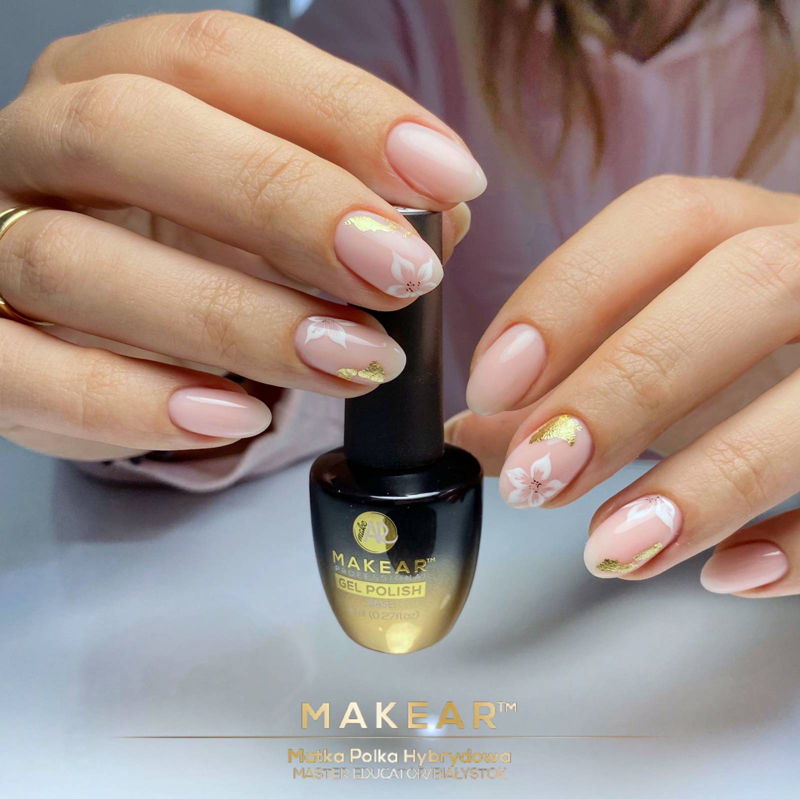 MAKEAR Nude Rubber Base 8ml - NRB04 Jelly Pink