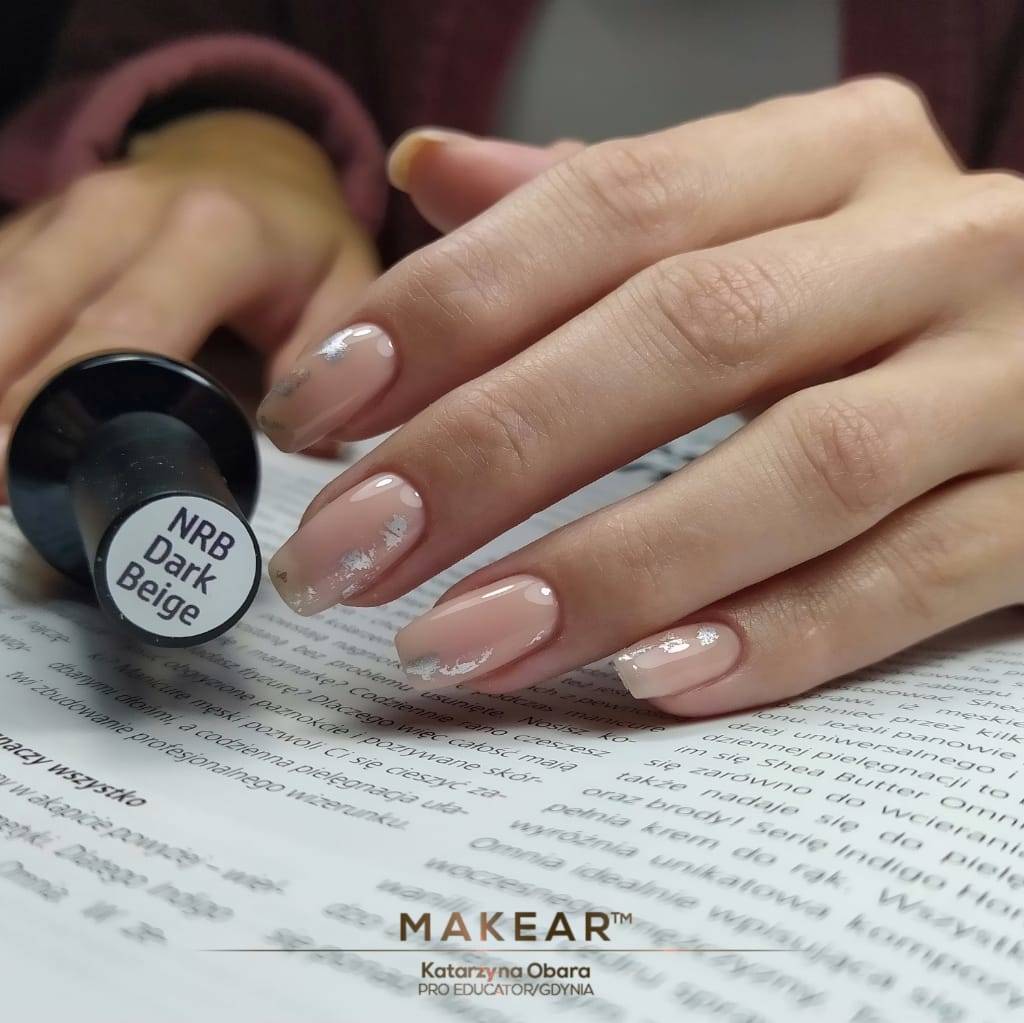 MAKEAR Nude Rubber Base 8ml - NRB08 Dark Beige