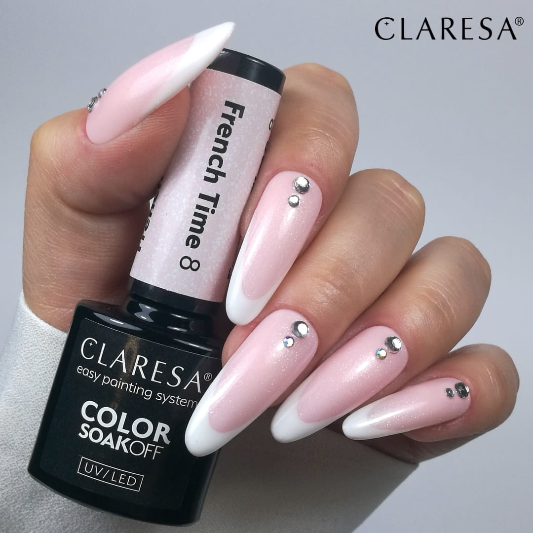 CLARESA UV/LED gél lakk 5g - French Time 8