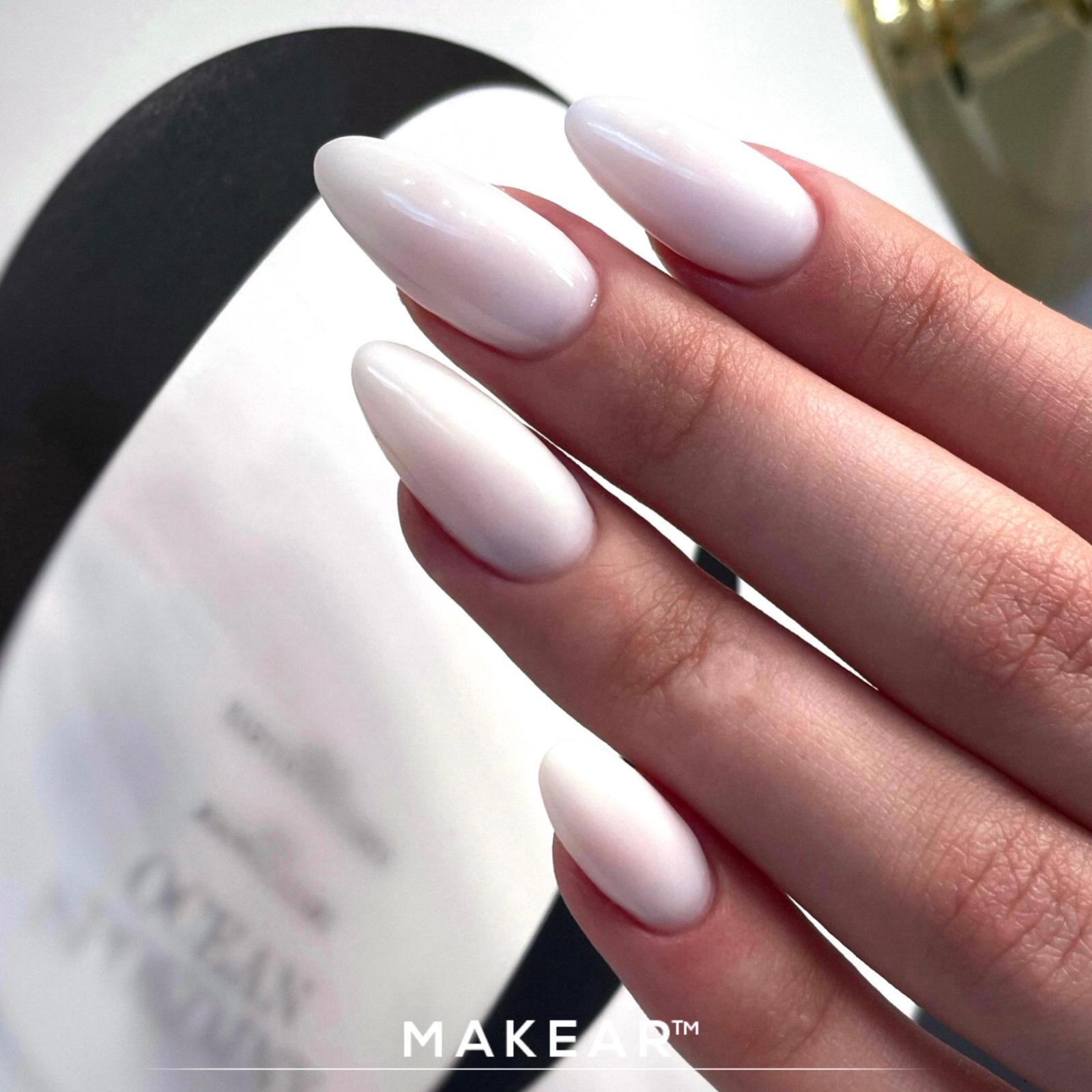 MAKEAR Nude Rubber Base 8ml - NRB01 White