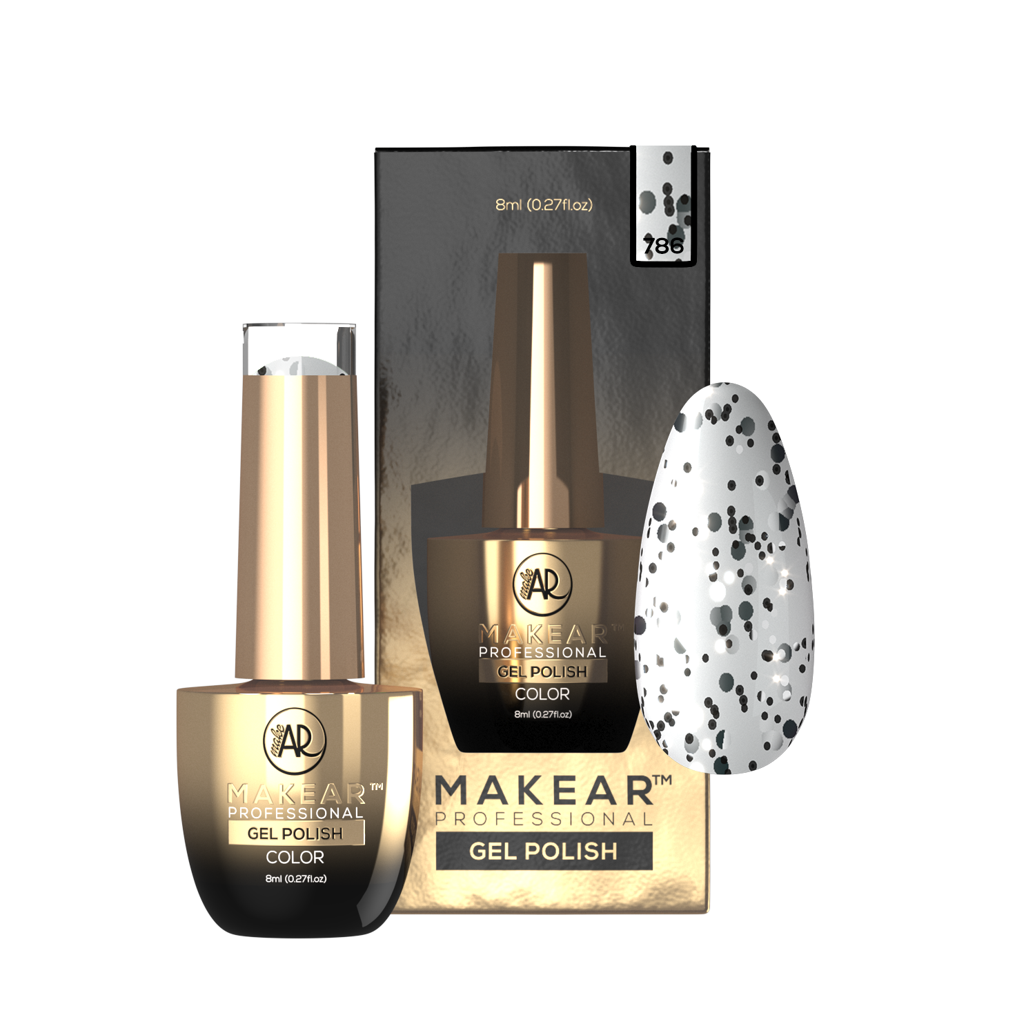 MAKEAR Gel Polish 8ml No.786