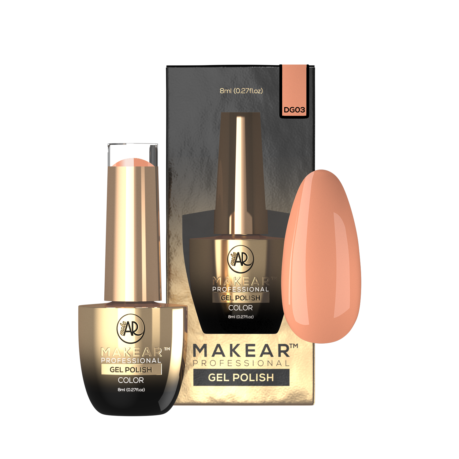 MAKEAR Gel Polish Sweet&Tasty 8ml No.DG03