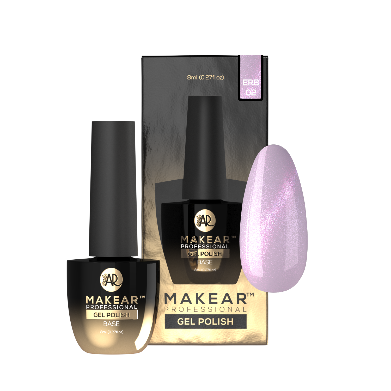 MAKEAR Cat Eye Rubber Base 8ml - ERB02 Sweetie